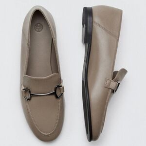 Massimo Dutti Leather Loafers